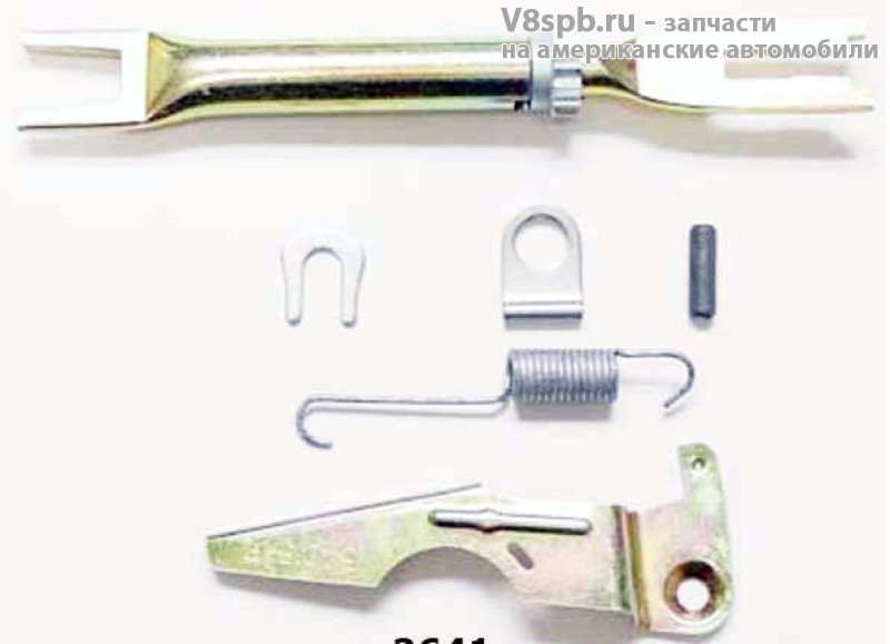 2641K Ремнабор тормозов задних, правый