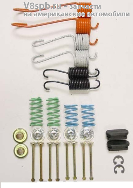 7208K Набор пружинок для барабанных колодок 2е стороны
