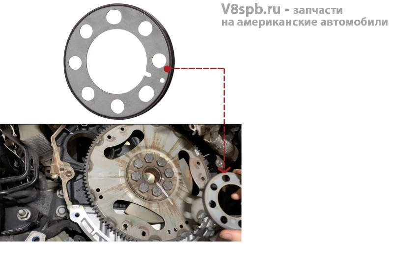 68027485AA Пластина сигнальная датчика коленвала 2.8CRD DIRECT PARTS