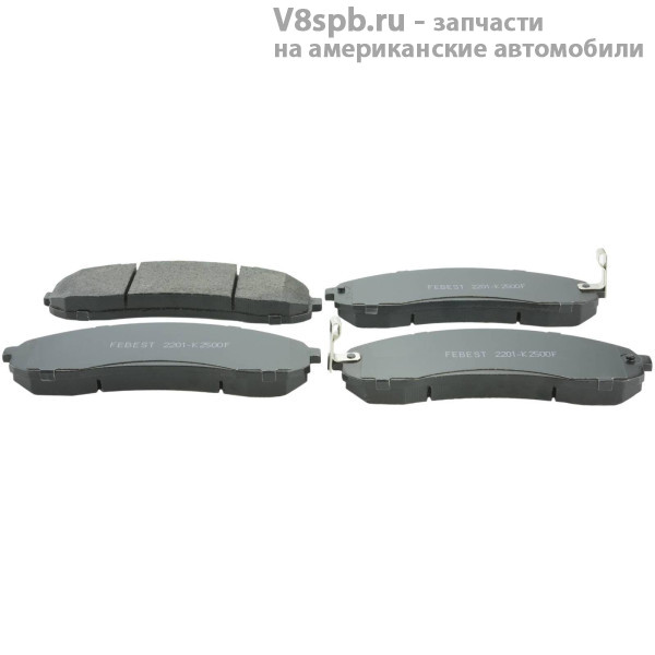 2201K2500F Колодки тормозные дисковые