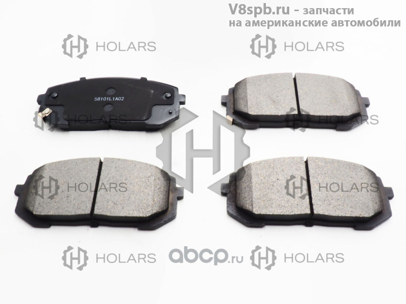 HLBP0011 Колодки тормозные дисковые,передние Holars
