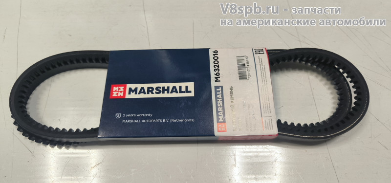 AVX10X1350 Ремень клиновой 10x1350 Marshall