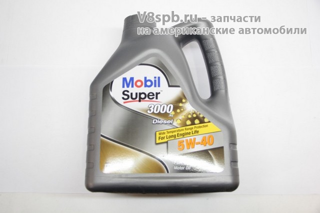 152062 Масло моторное Mobil SUPER 3000 X1 DIESEL синтетическое 5W40  4L