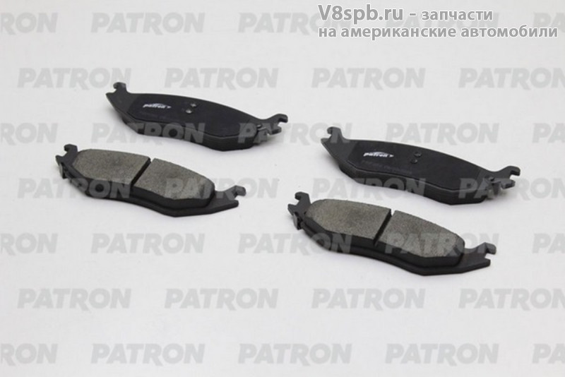 PBP059 Колодки тормозные задние дисковые PATRON