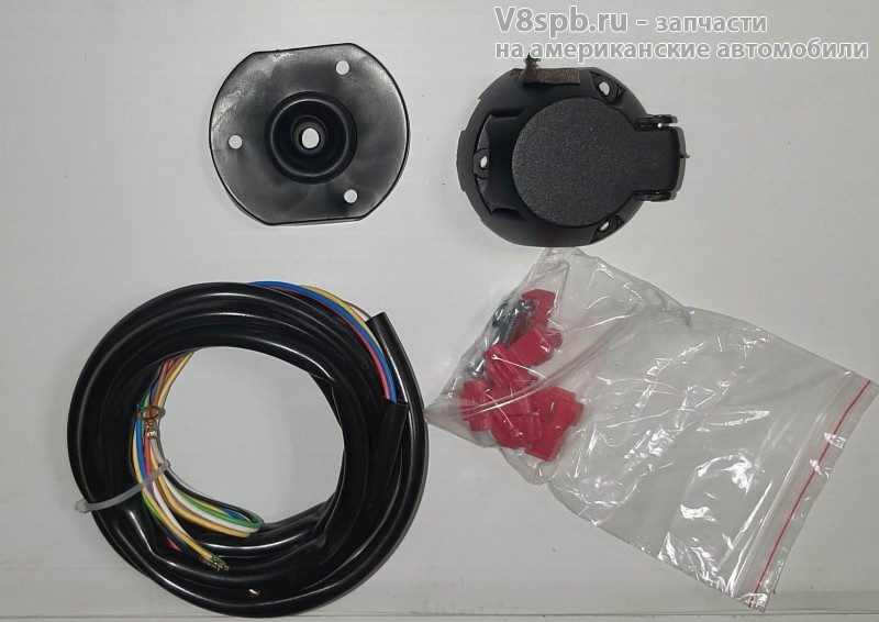 TBWK0001 Комплект электрики универсальный для подключения фаркопа (7-контактная розетка, длина 1,9м)
