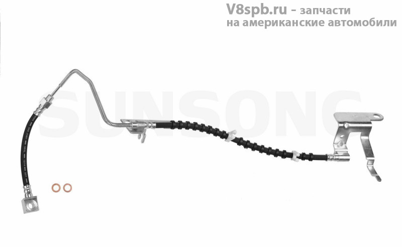 2204360 Шланг тормозной задний правый (stow-n-go) SANGSIN