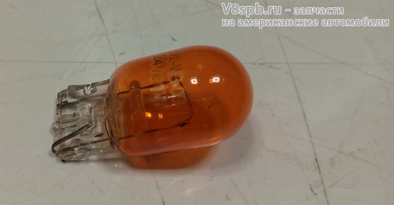 VL-W3-09  Лампа поворотника желтая WY21W W3x16d