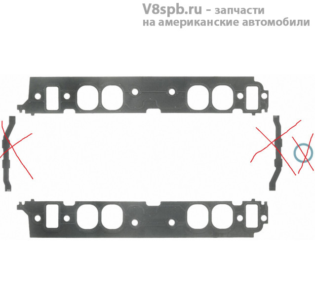 MS95826 Прокладка впускного коллектора( не комплект,см.фото)