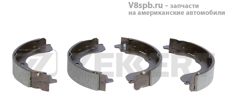 BK4179 Колодки тормозные,задние,барабаны Zekkert