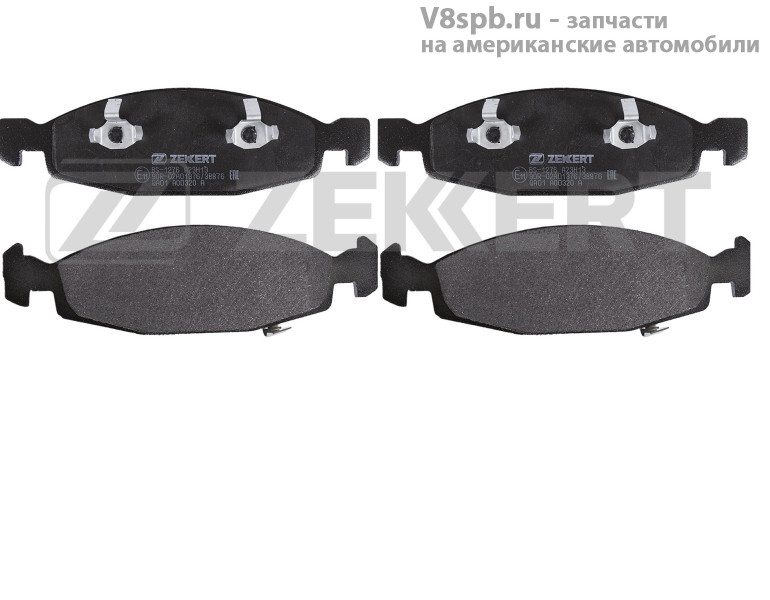 BS1276 Колодки тормозные передние (Continental)