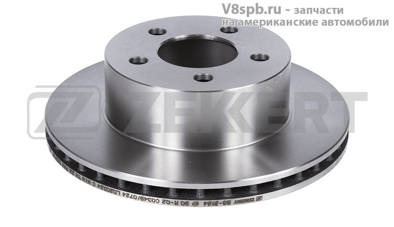 BS5184 Диск тормозной передний ZEKKERT