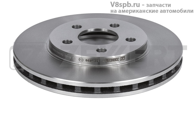 BS5220 Диск тормозной передний, для 14