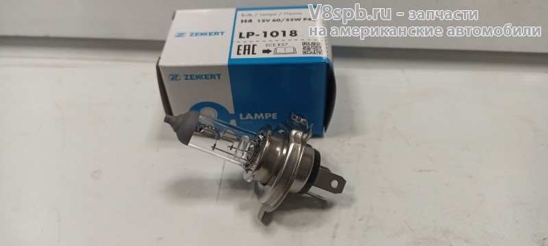LP1018 Лампа H4 12V 60/55W P43t