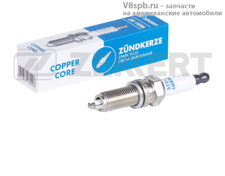 ZK1026 Свеча зажигания Zekkert