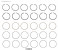 R38856-020 Кольца поршневые ремонтный размер 0.50 комплект (2) 1.98мм, (1) 4.76мм