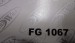 FG1067 Фильтр топливный D4DD EURO3 D6GA